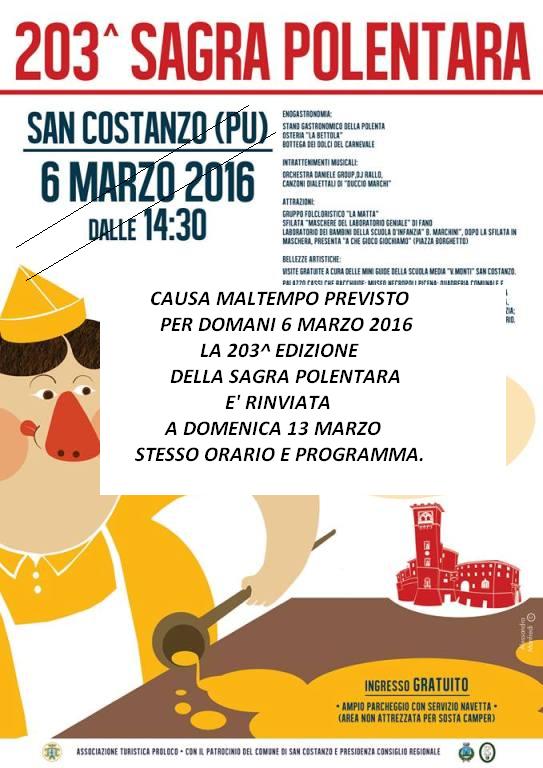 sagra polentara 6 marzo 2016